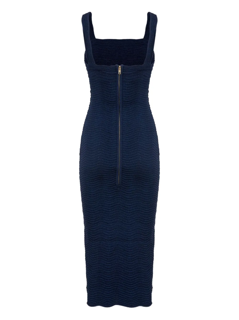Retrofete Kins midi dress - Blauw