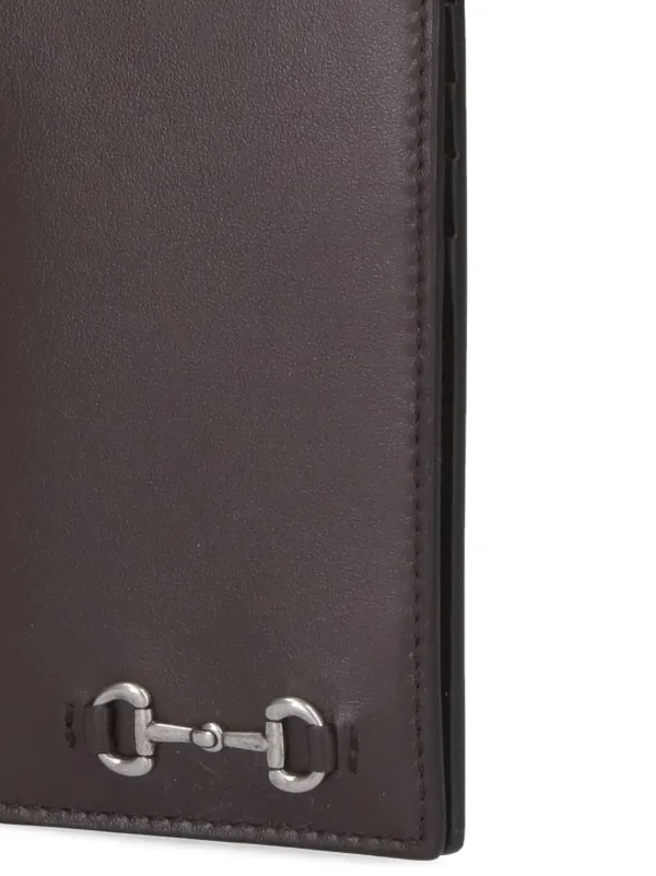 Gucci ホースビット カードケース | ブラウン | FARFETCH JP