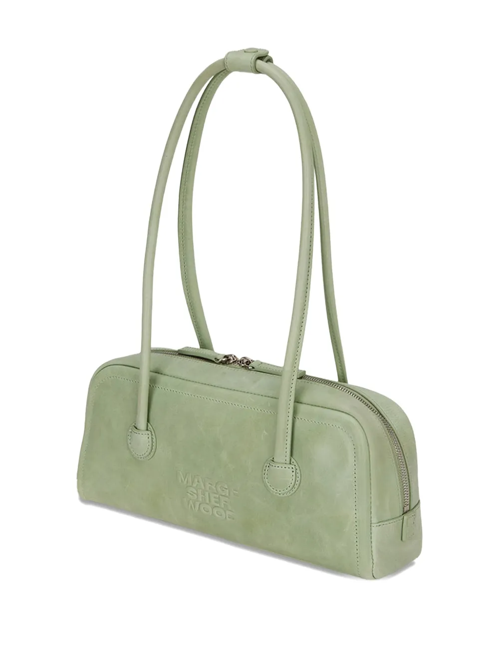 Margesherwood Soft Boston Ew Shoulder Bag In Green
