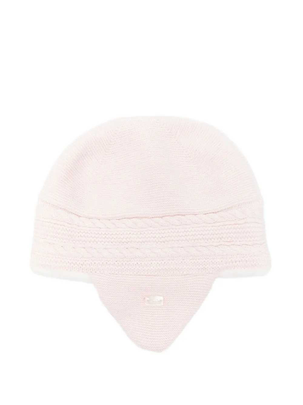 Tartine Et Chocolat logo-detail beanie hat - Rosa