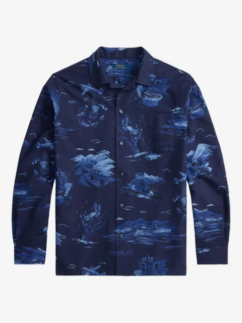 Polo Ralph Lauren spy polo-bear printed shirt