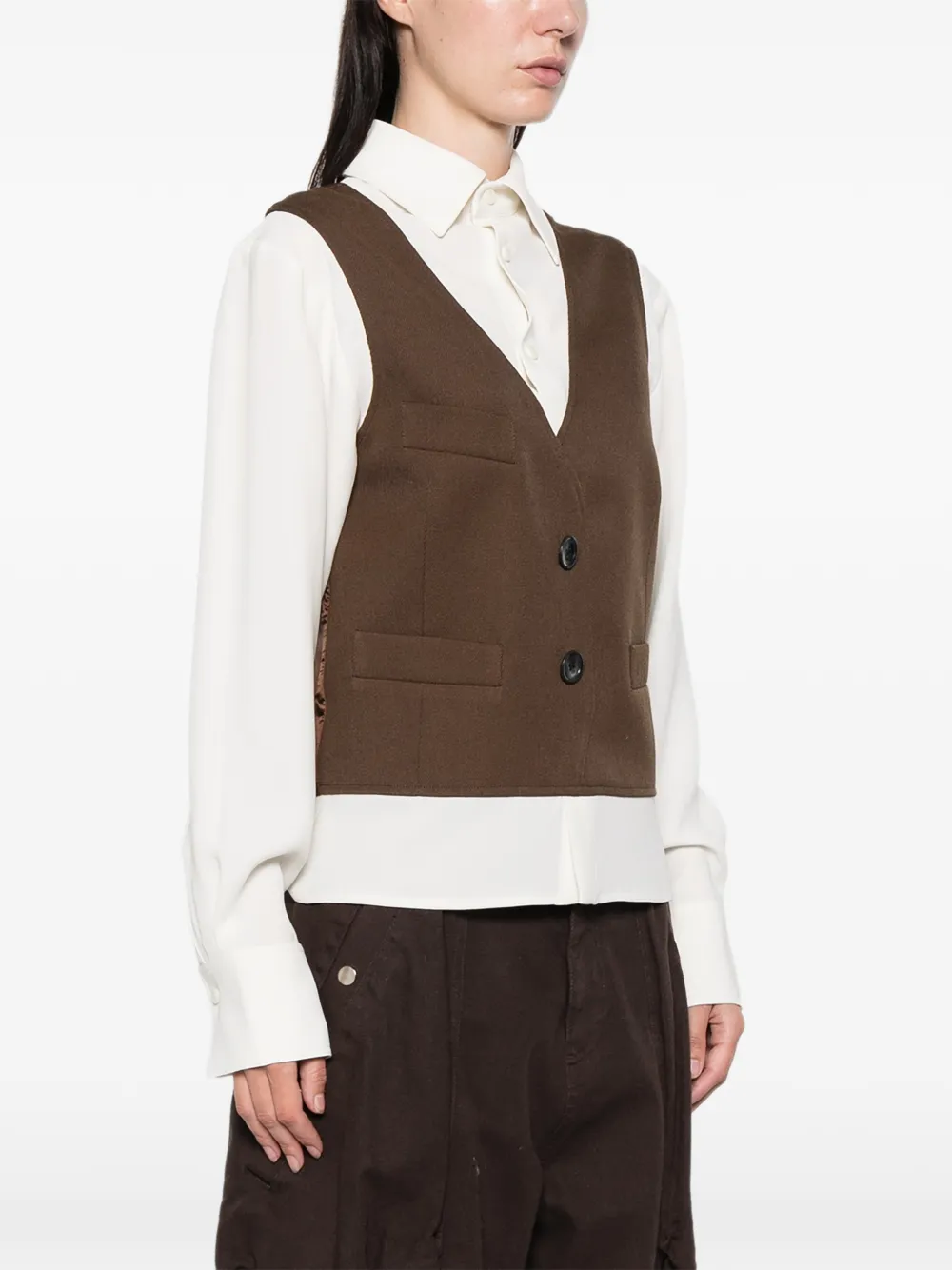 Zomer Marek Blouse In Brown