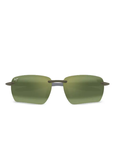 Maui Jim rimless rectangle sunglasses