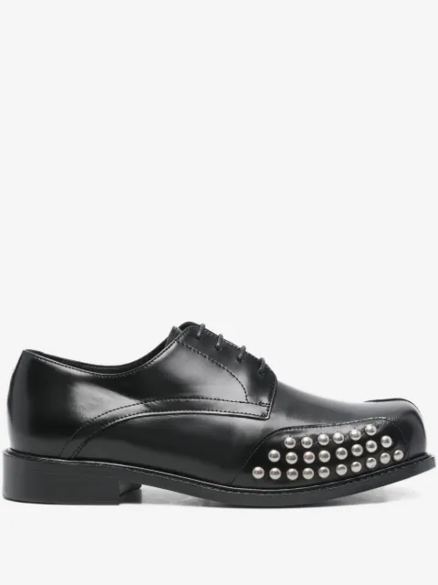 Stefan Cooke zapatos derby con puntera cuadrada