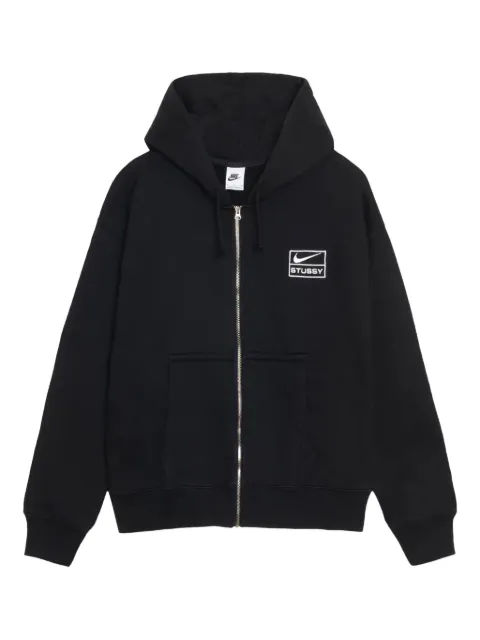 Stüssy hoodie con cierre en colaboración con Nike