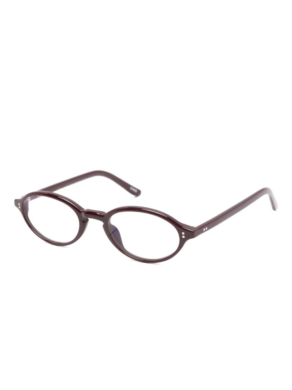 Chimi Lex zonnebril met ovalen montuur - Rood