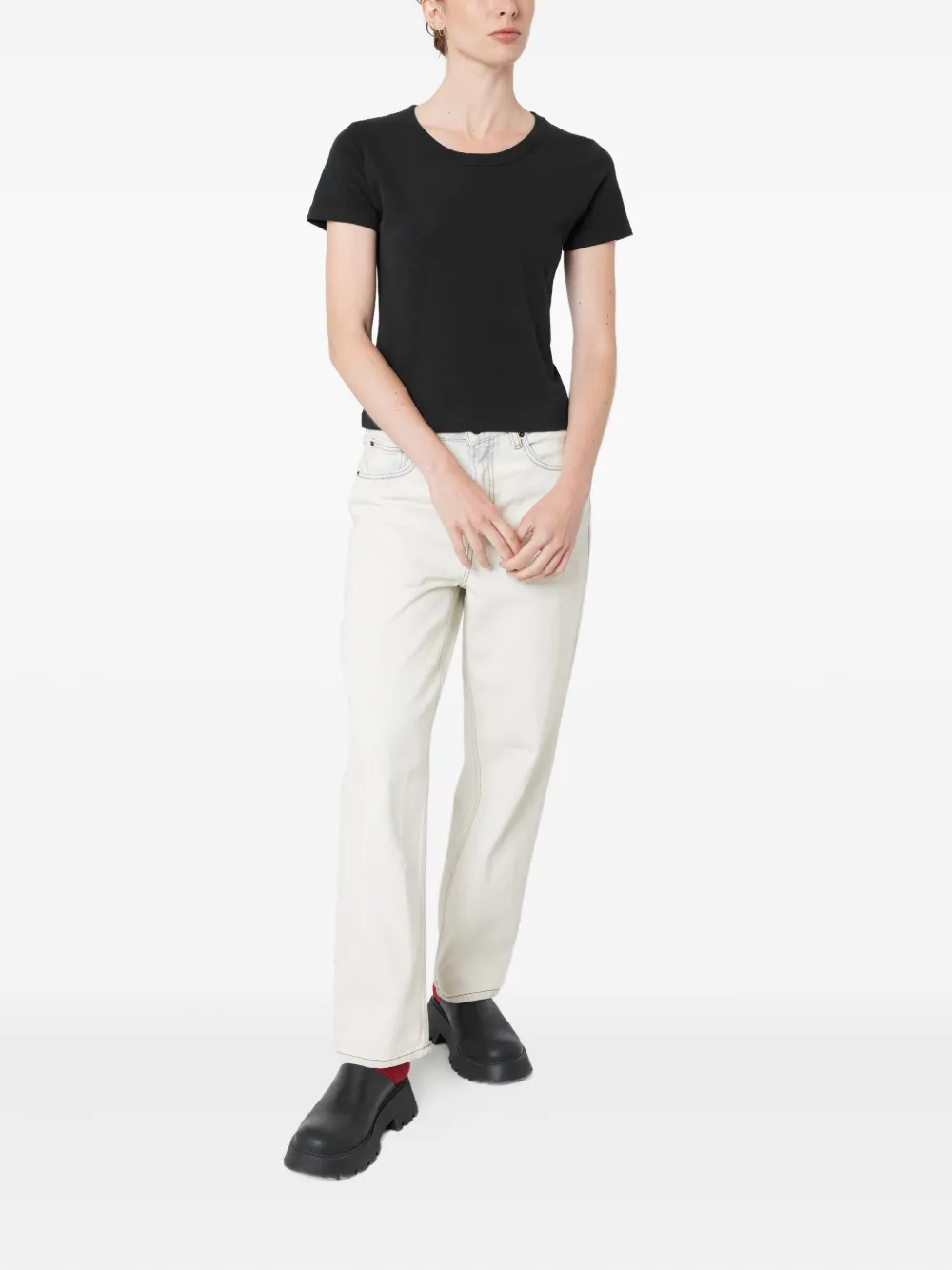 American Vintage Gamipy Short-sleeve Crew-neck T-shirt In Multi