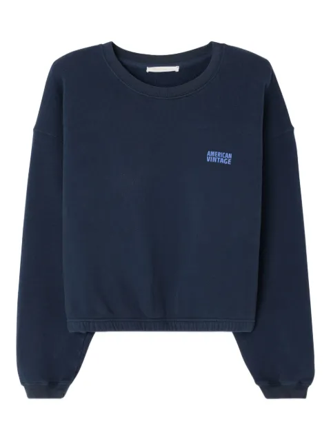 American Vintage Izubird sweater met logo