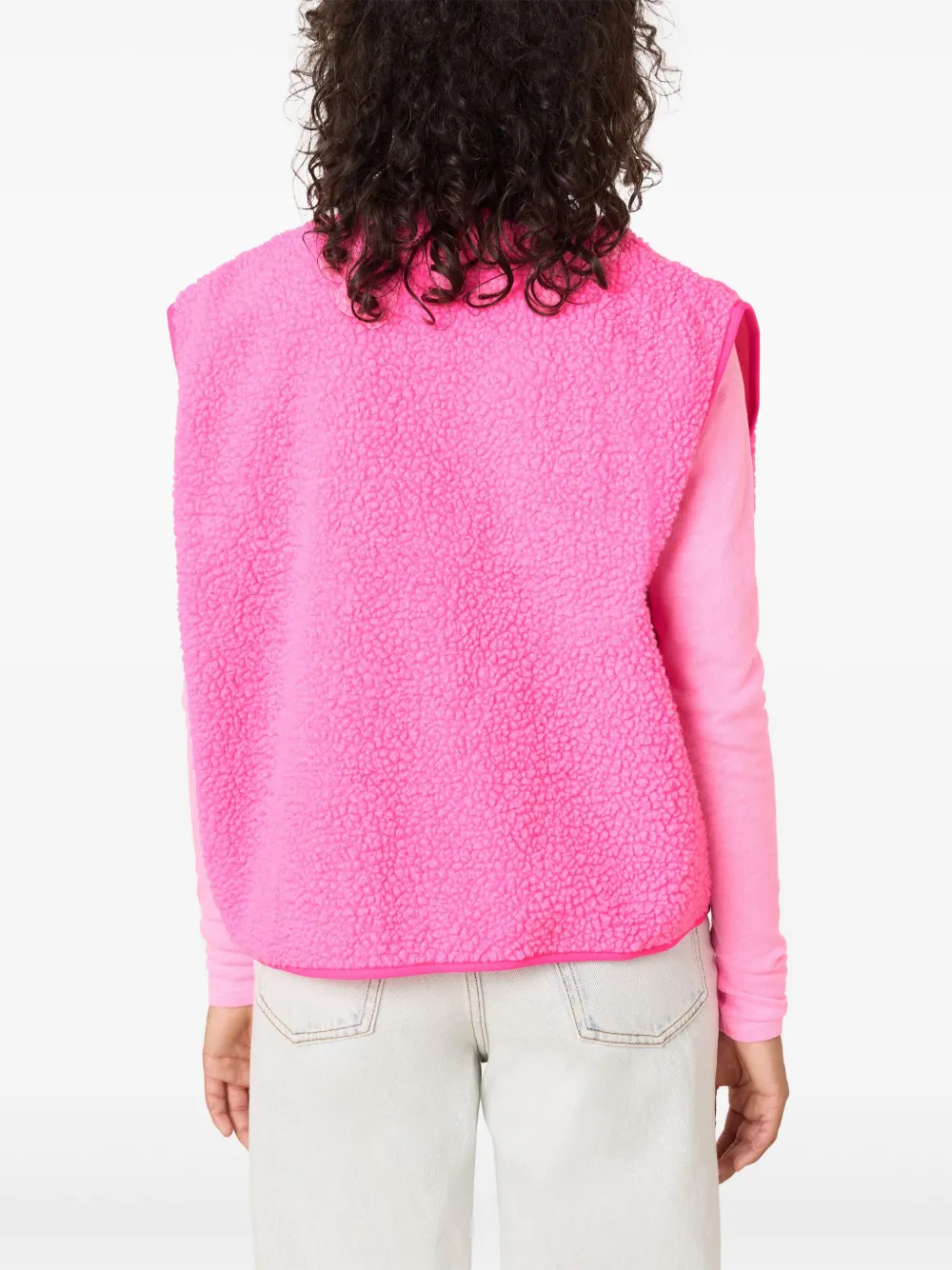 American Vintage Hoktown bodywarmer Roze