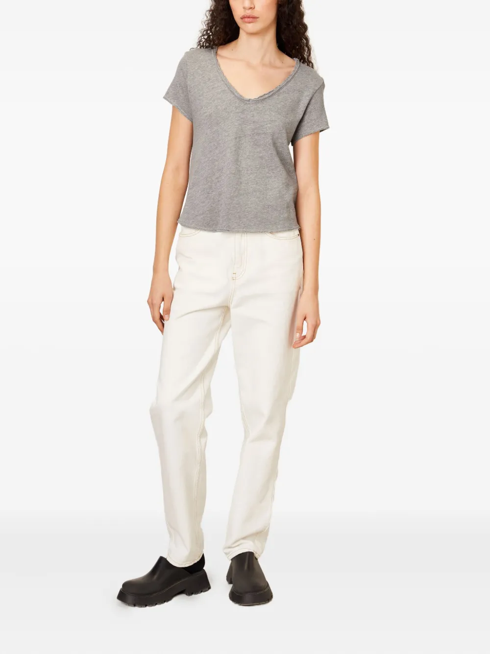 American Vintage Sonoma T-shirt In Gray