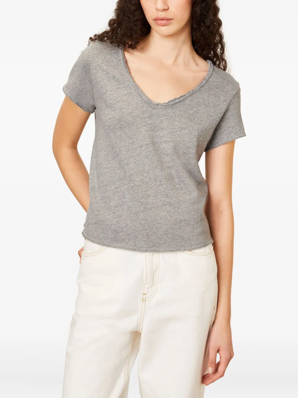 American Vintage Sonoma T-shirt In Gray