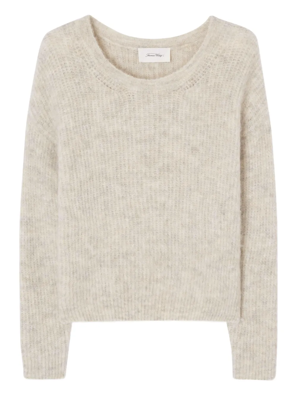 American Vintage East round-neck sweater - Nude