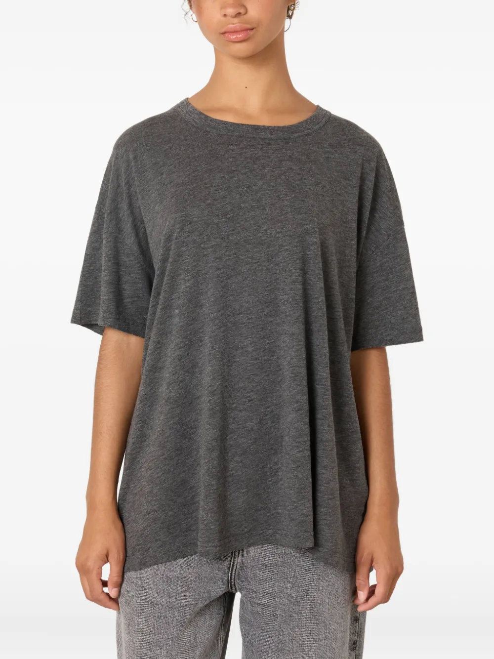 American Vintage Jacksonville T-shirt In Gray