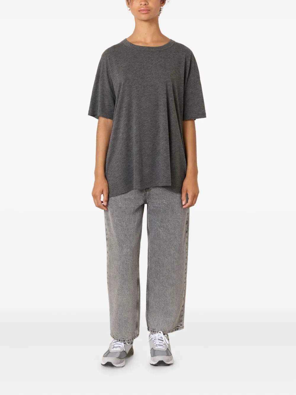 American Vintage Jacksonville T-shirt In Gray