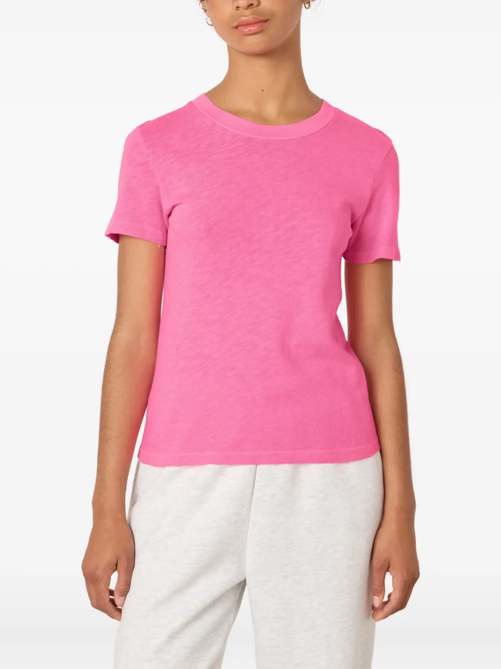 American Vintage Sonoma T-shirt met korte mouwen Roze