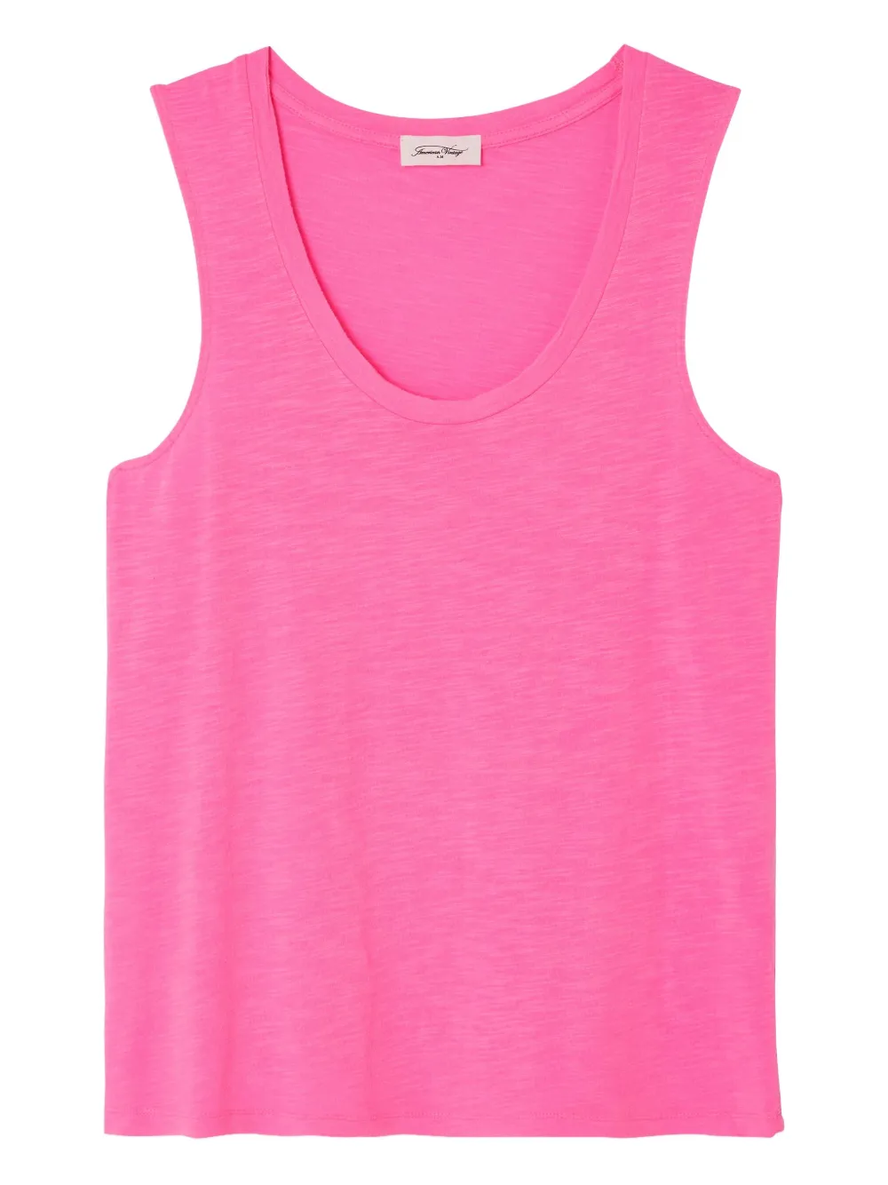 American Vintage Jacksonville Scoop-neck Tank Top In Pink