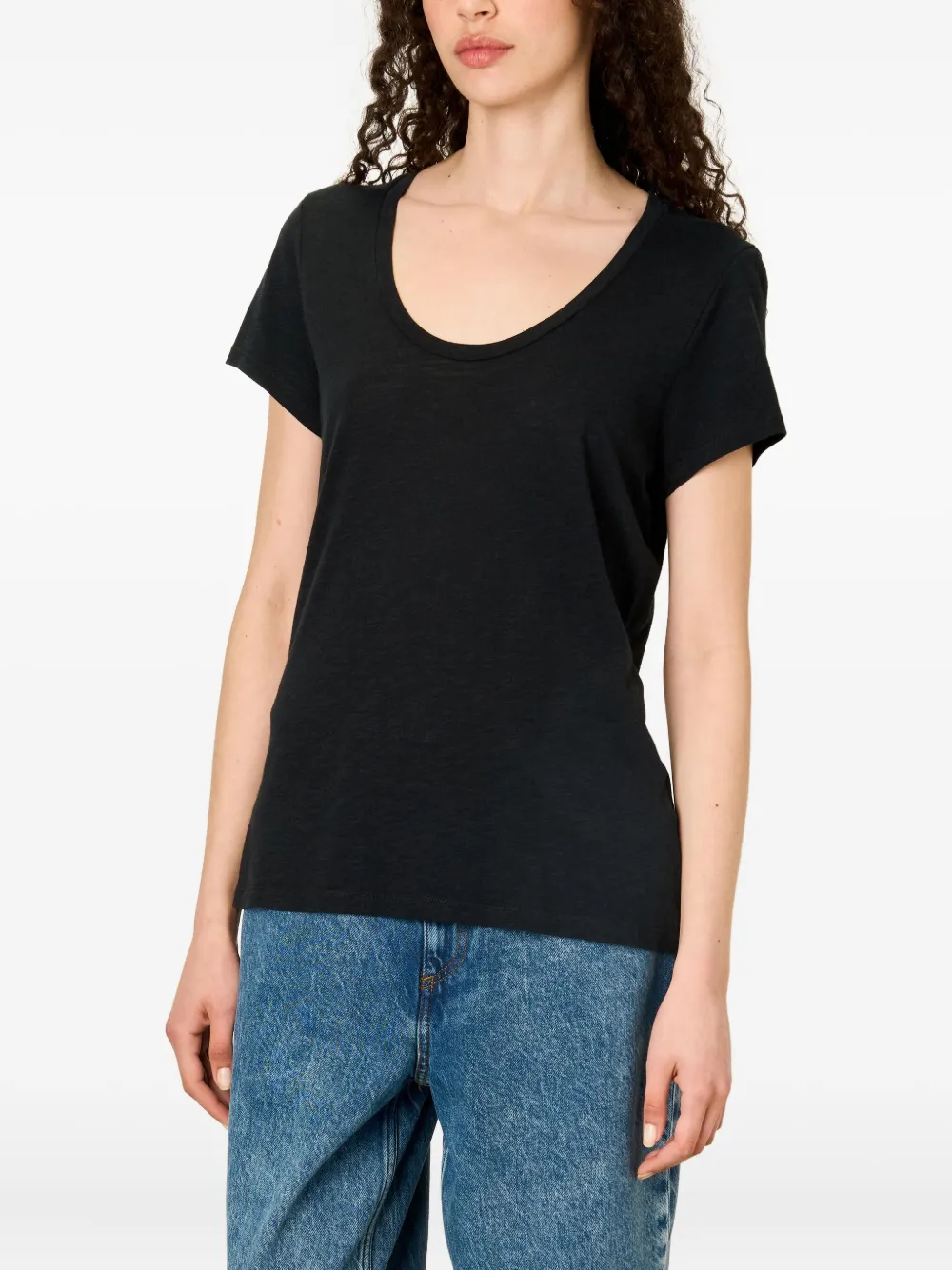 American Vintage Jacksonville T-shirt Zwart