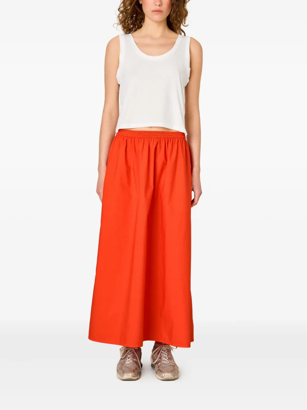 American Vintage Apoly Tank Top In White