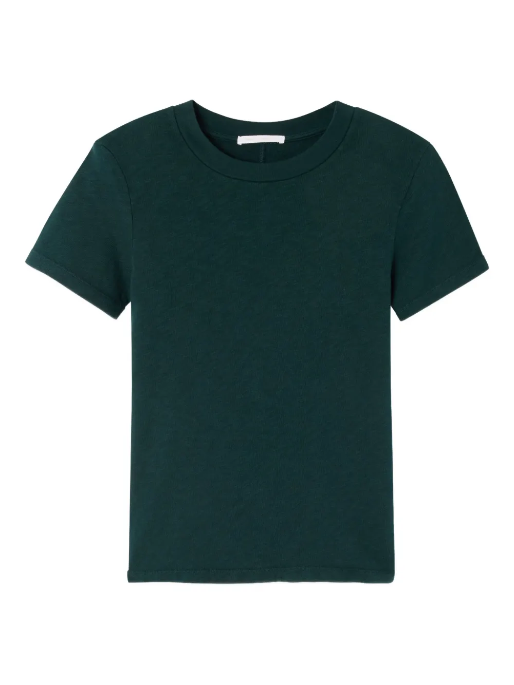 American Vintage Textured Sonoma T-shirt In Green