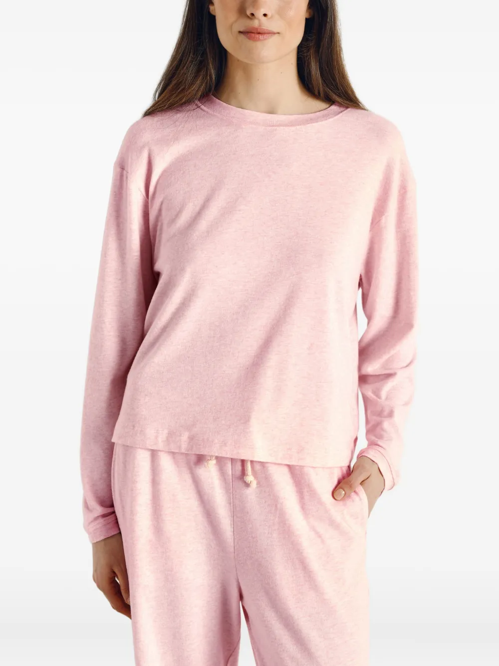 American Vintage Ypawood Crew-neck T-shirt In Pink