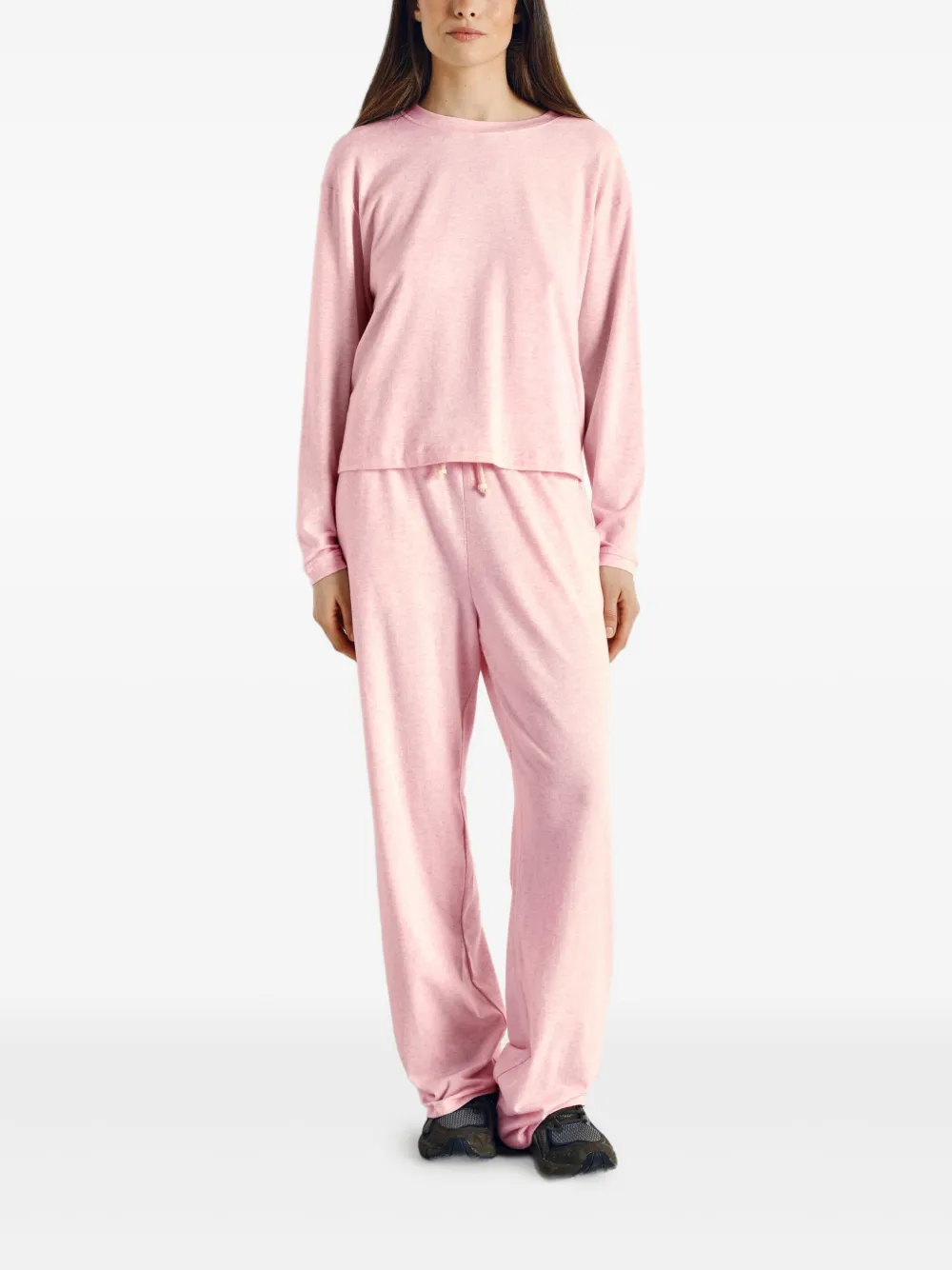 American Vintage Ypawood Crew-neck T-shirt In Pink