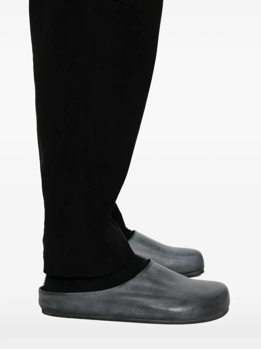 Transit Broek met cargo zak Zwart