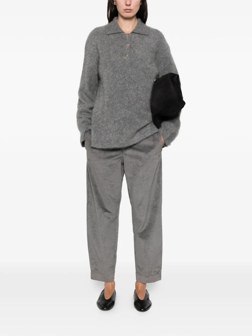 Transit corduroy hose - Grijs