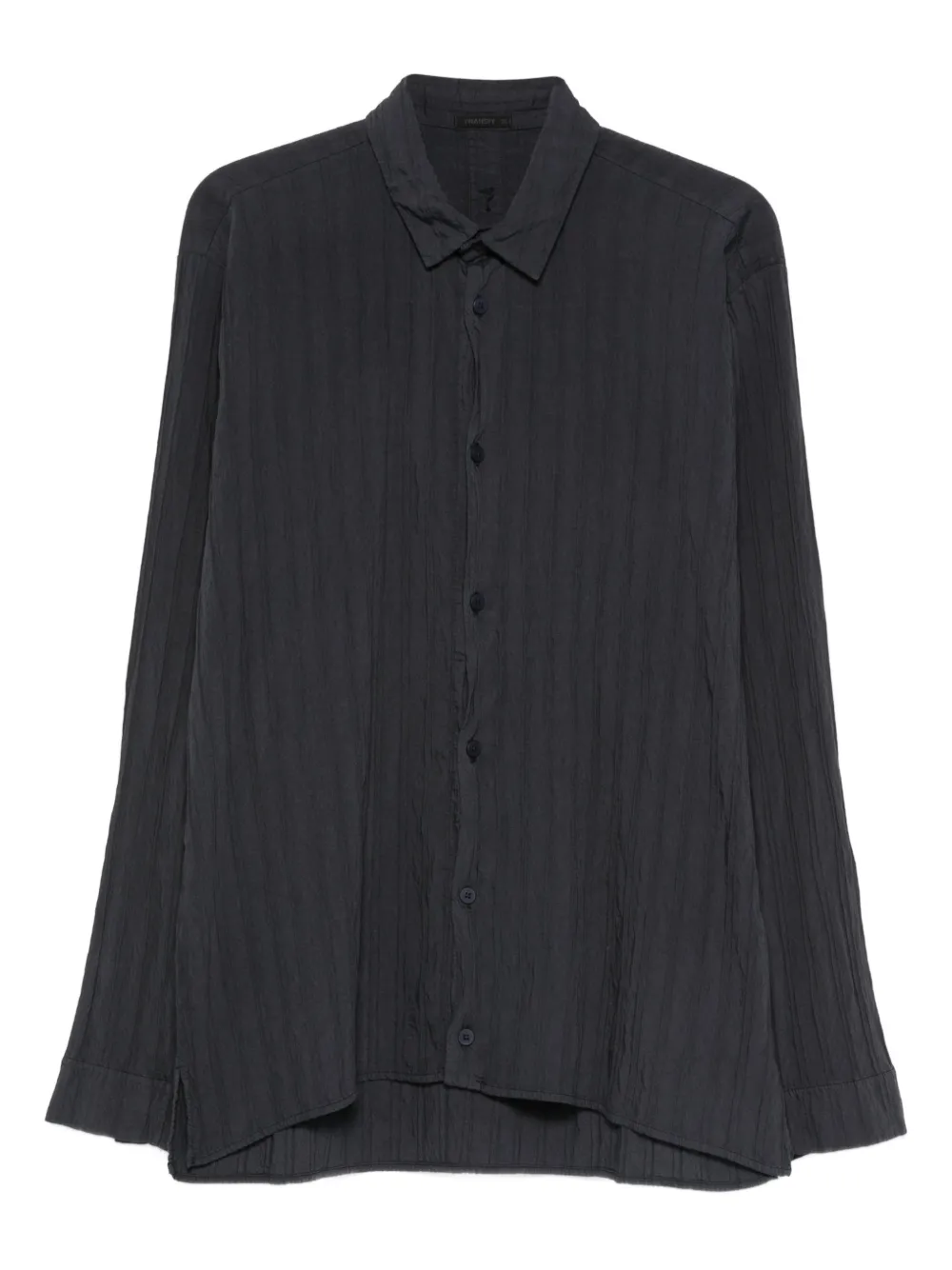 Transit buttoned textured shirt | Blue | Image 1