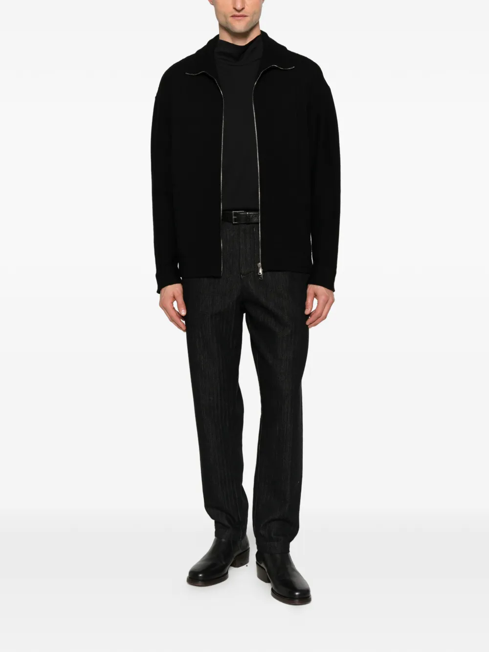 Transit zip wool cardigan | Cardigans | Image 2