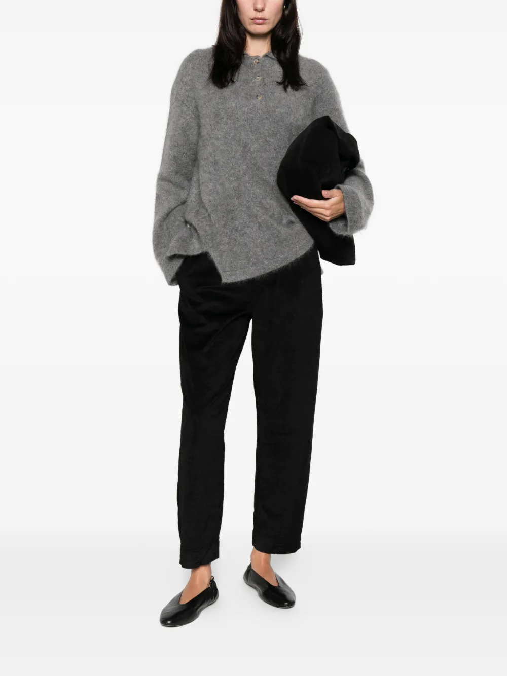 Transit corduroy trousers - Zwart