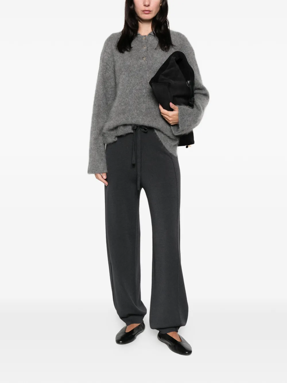 Transit drawstring trousers - Grijs