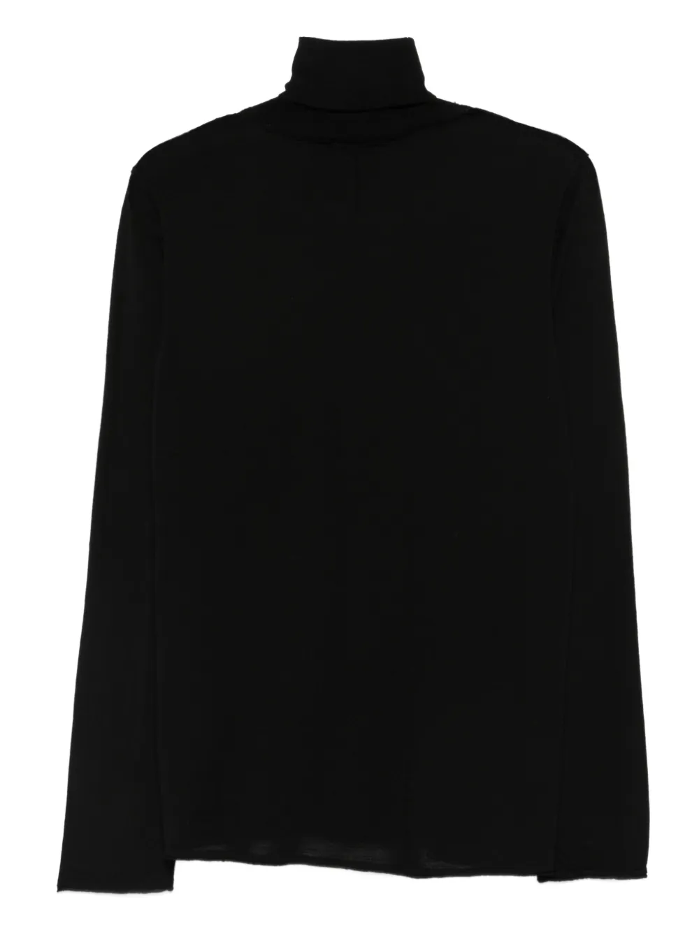 Transit roll-neck sweater - Zwart