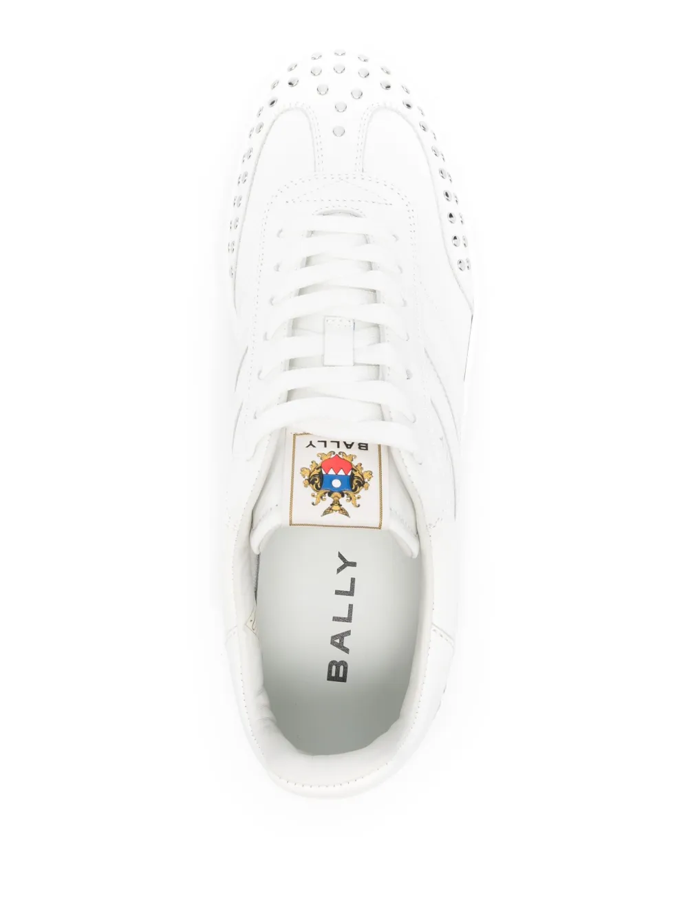 Bally Lace-up Sneakers In White