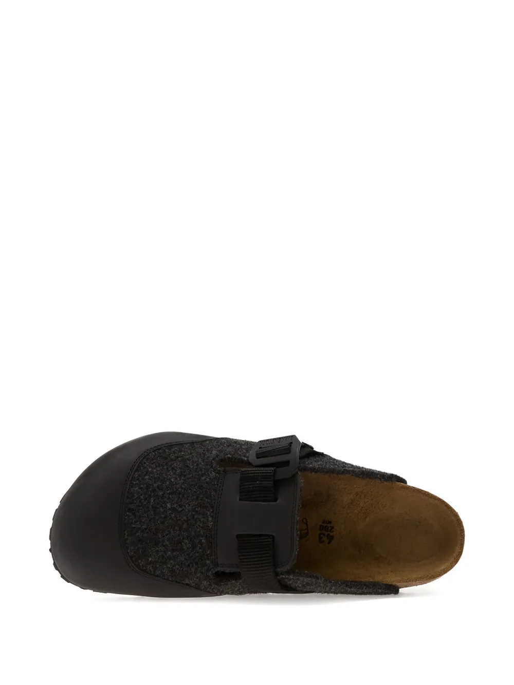 Birkenstock Boston Nova muiltjes Zwart