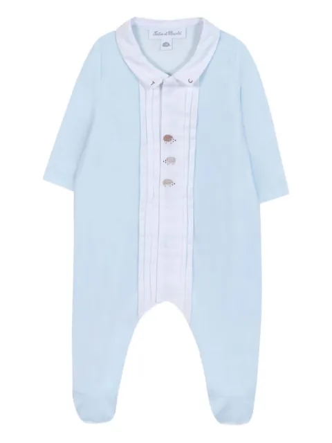 Tartine Et Chocolat pijama con bordado de erizo