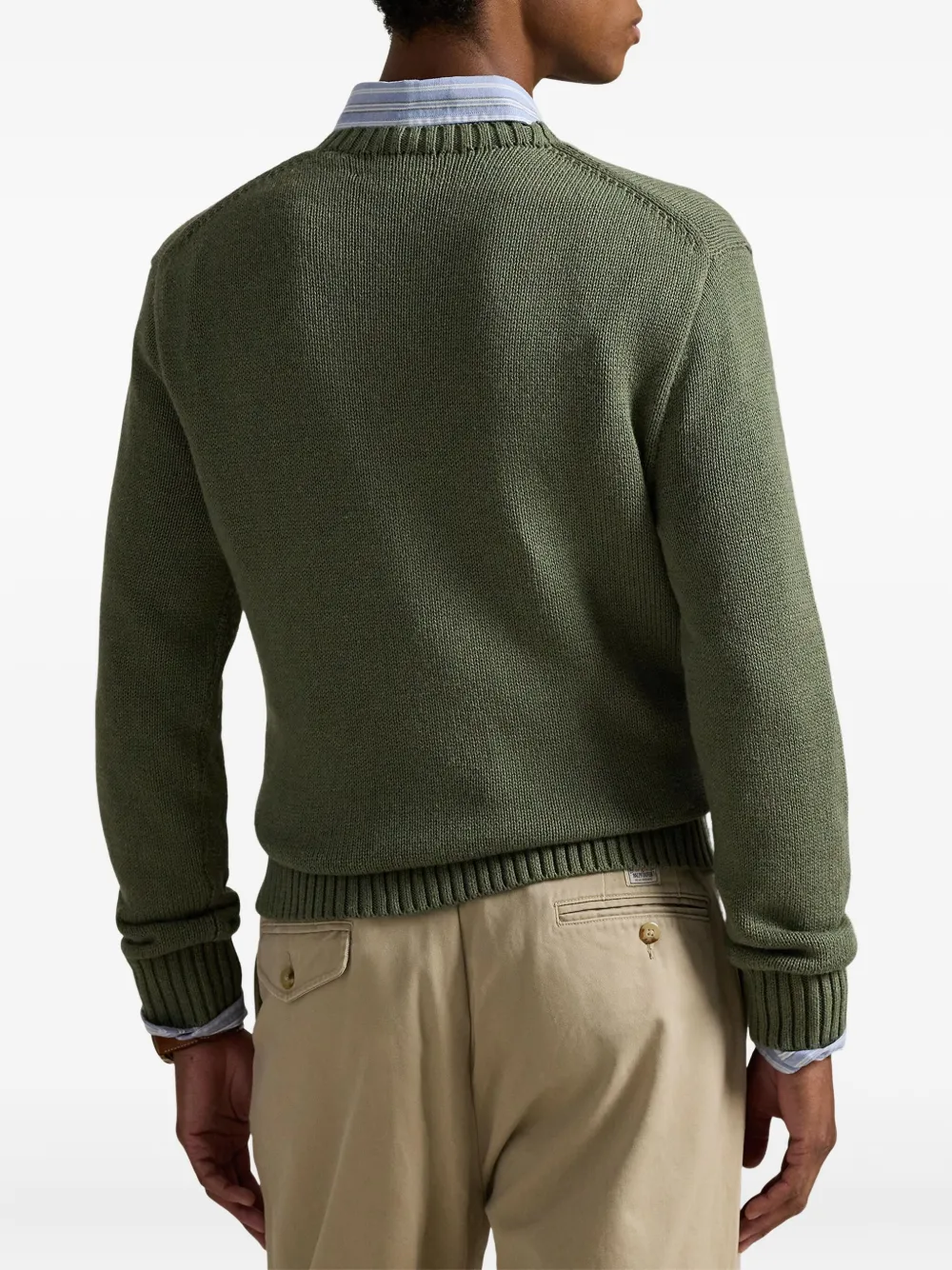 Polo Ralph Lauren Trui met geborduurde beer Groen