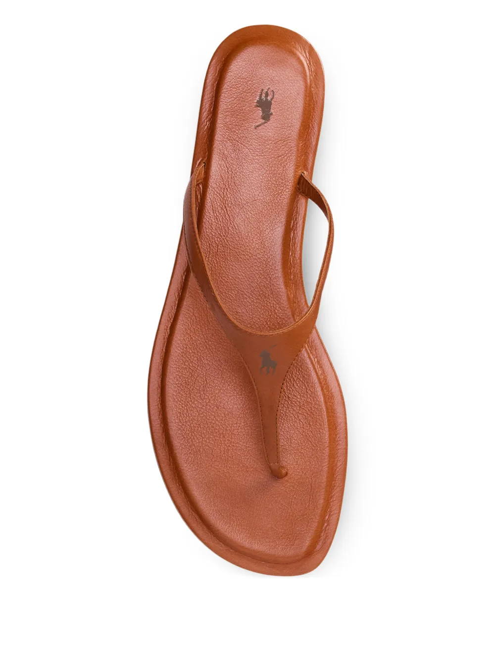 Polo Ralph Lauren Sandalen met logo-reliëf Bruin