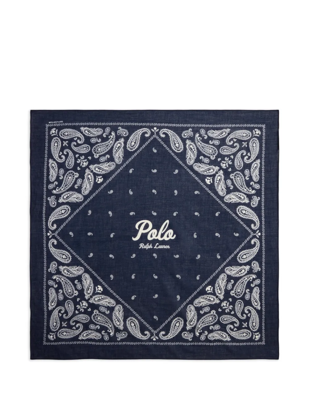 Polo Ralph Lauren Foulard con stampa paisley - Blu