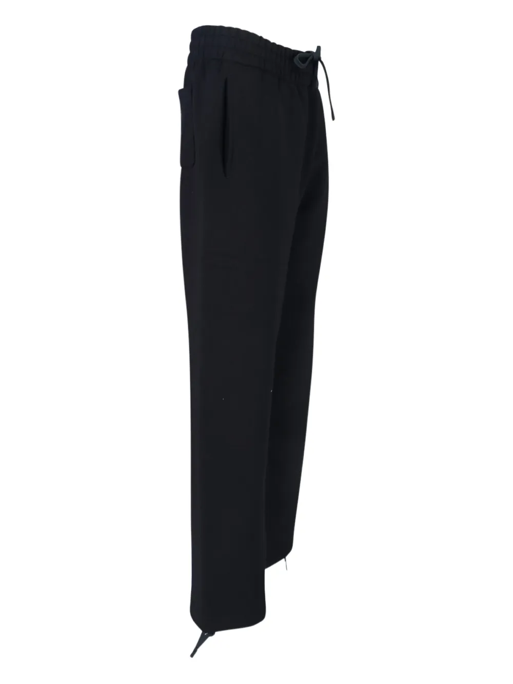 Gucci Gg Drawstring Trousers In Black