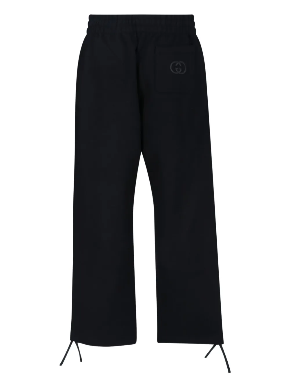 Gucci GG drawstring trousers - Zwart