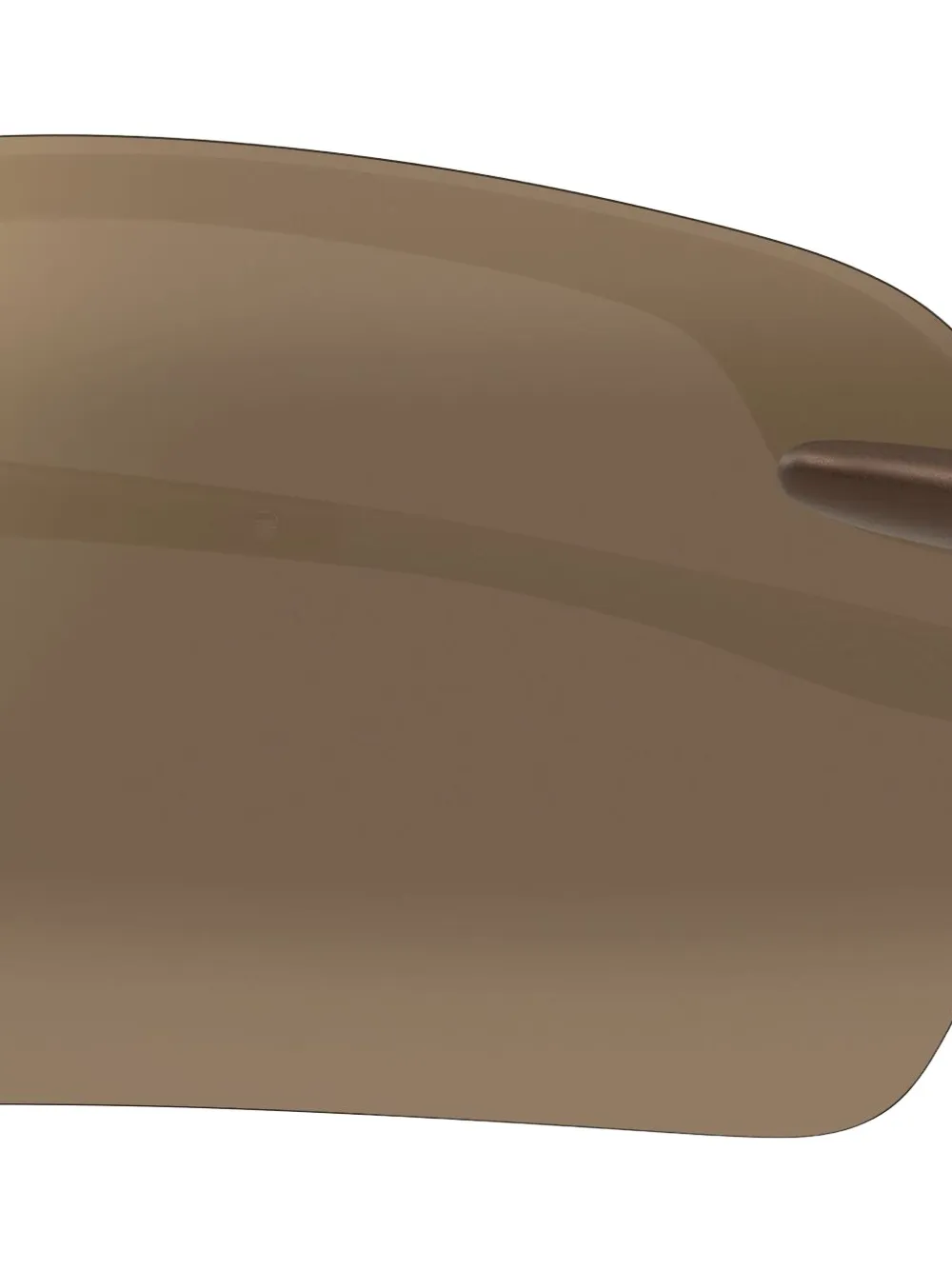 Maui Jim Rimless Sunglasses In Brown