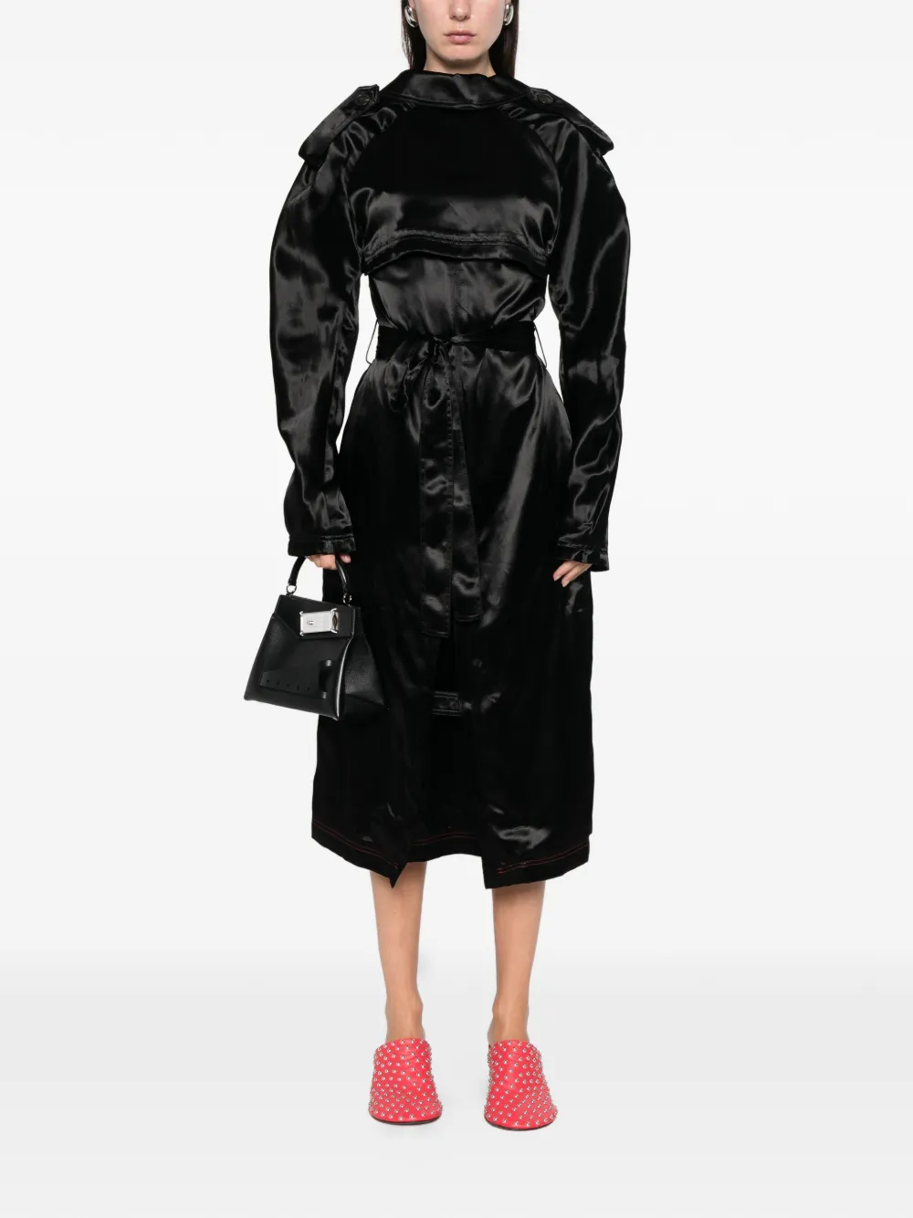 Zomer belted button midi dress | Day Dresses | Image 2