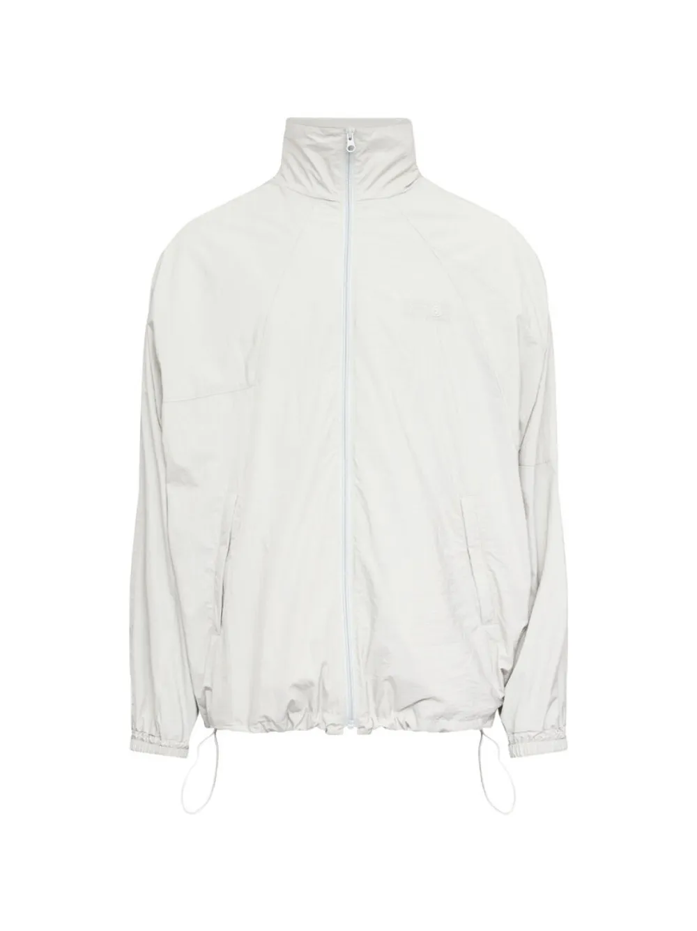 MM6 Maison Margiela Windbreaker mit Reißverschluss - Grau