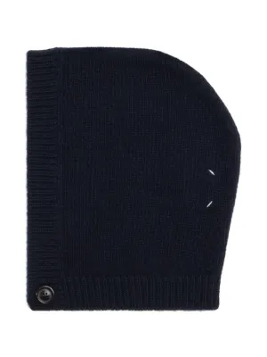 MM6 Maison Margiela Knitted Balaclava | Brown | FARFETCH