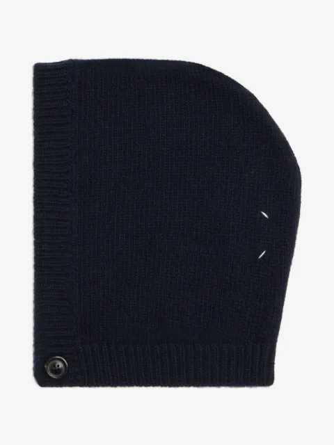Maison Margiela wool knit hood