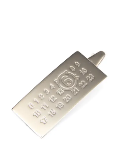 MM6 Maison Margiela Numbers-engraved hairclip
