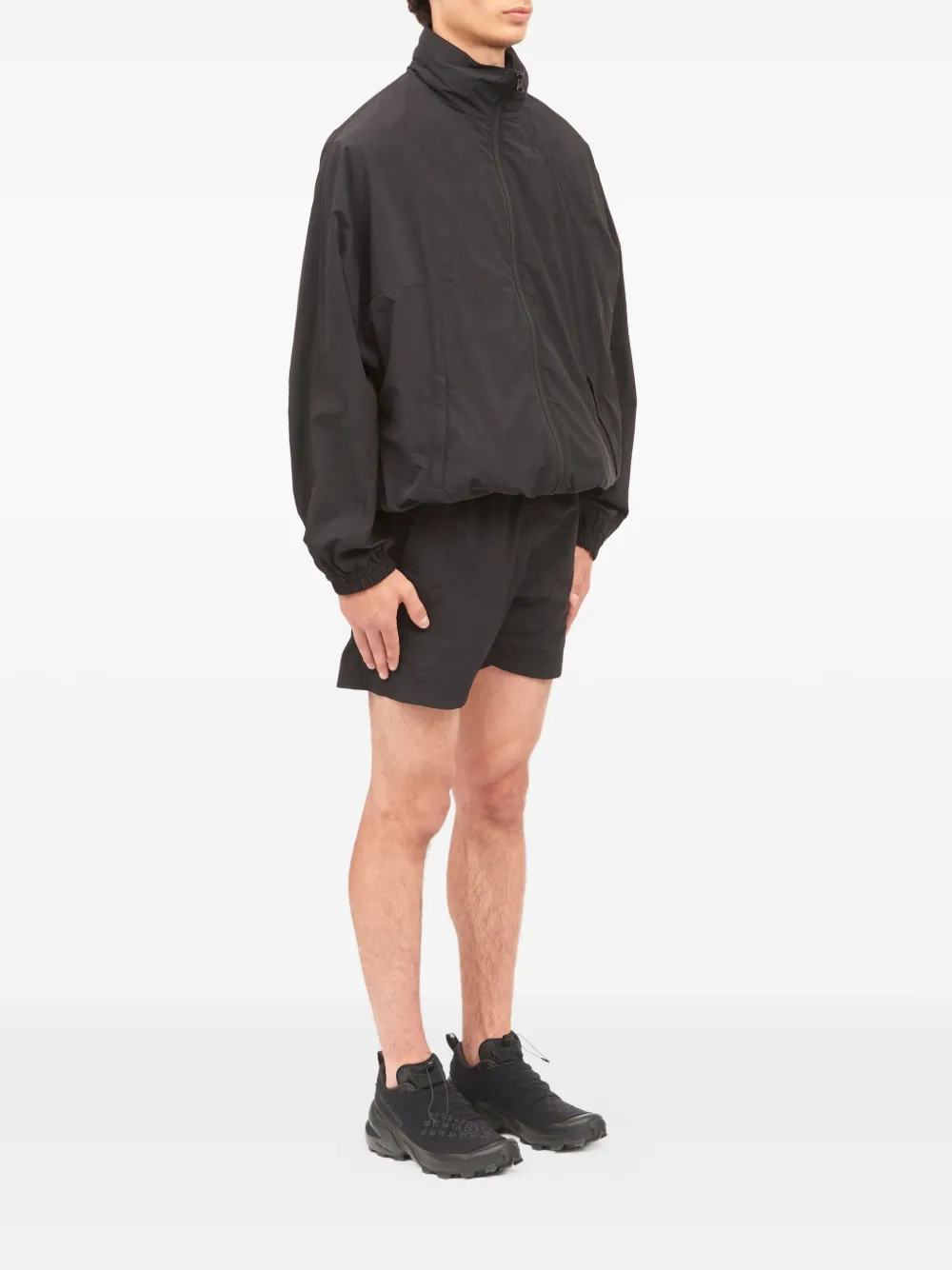 MM6 Maison Margiela Windjack met rits Zwart