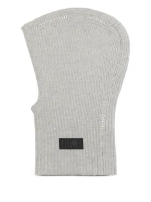 Simone Rocha Knitted crystal-embellished Balaclava Hat | Black