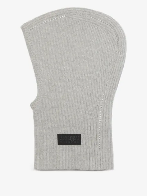 MM6 Maison Margiela cagoule à design côtelé
