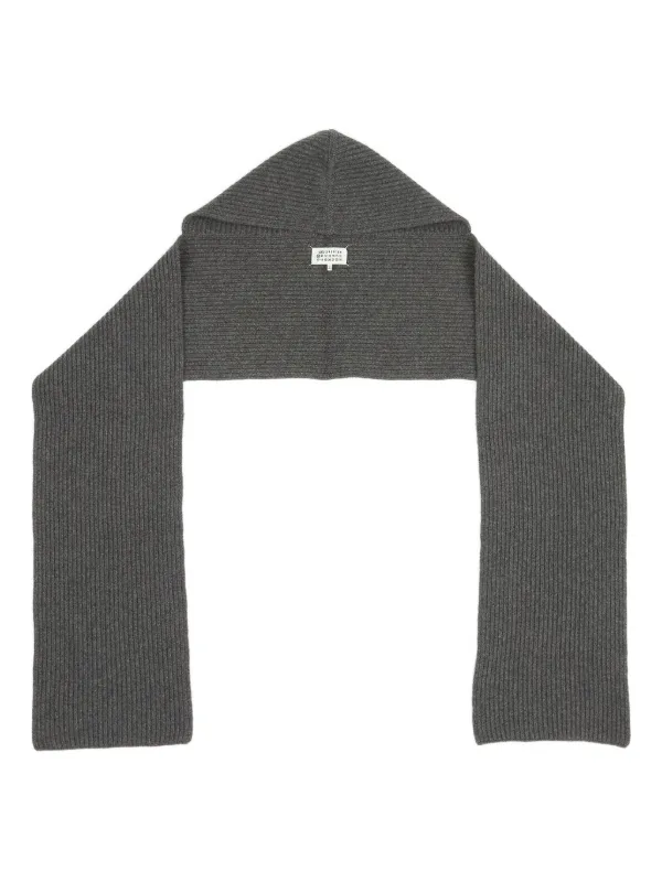 小物 Margarines Hooded Scarf gray 32574432_63206464_600.jpg